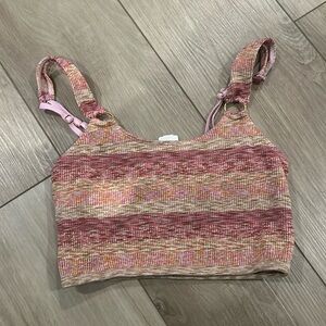 NWT Aerie Seamless Ring Longline Bralette